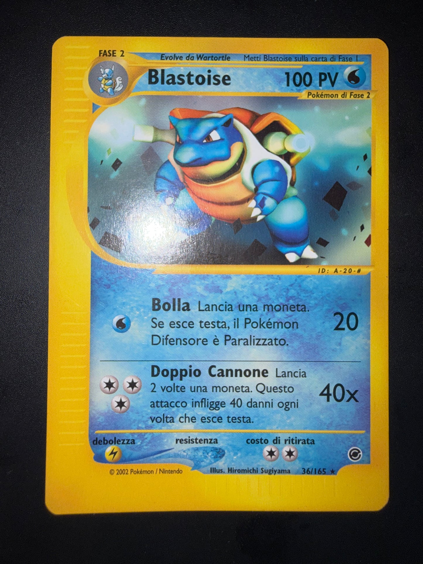 Blastoise 36/165