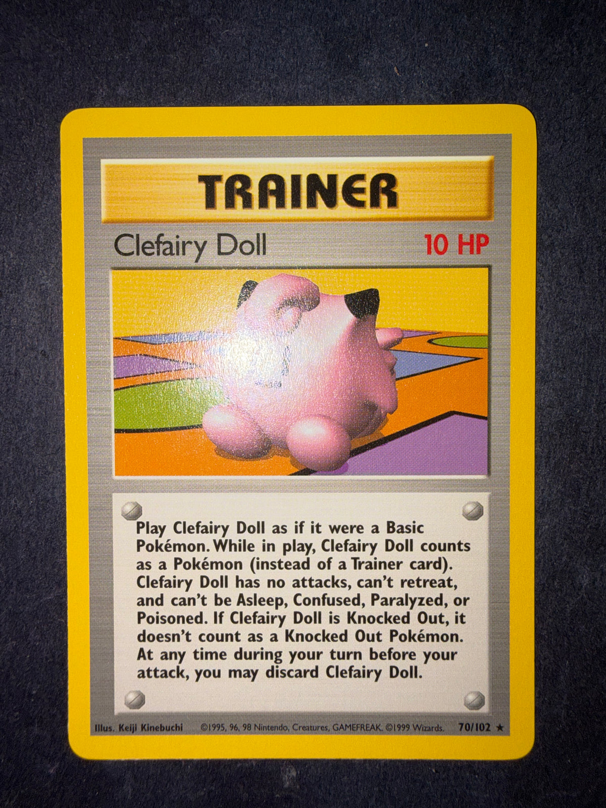 Clefairy doll 70/102