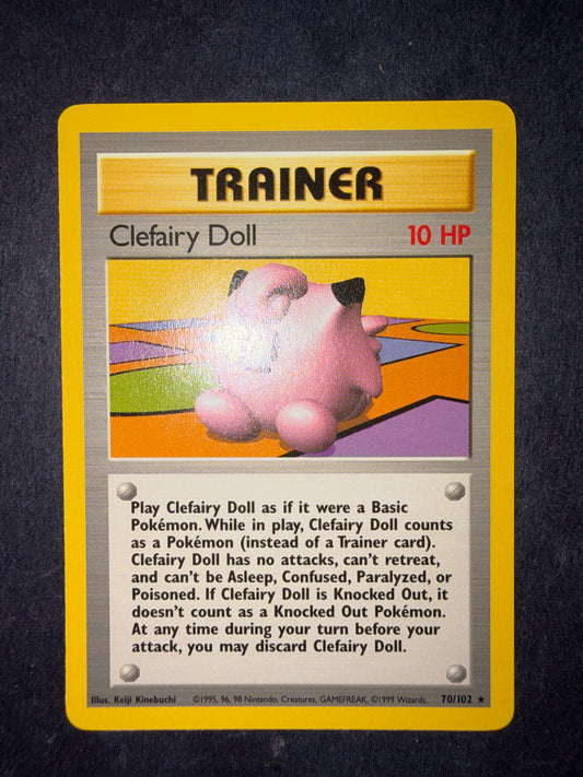 Clefairy doll 70/102