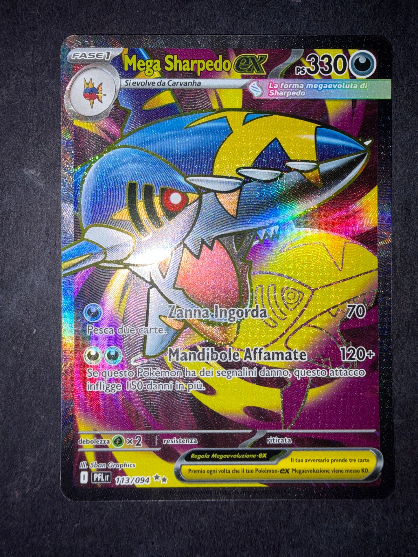 Mega Sharpedo ex 113/094