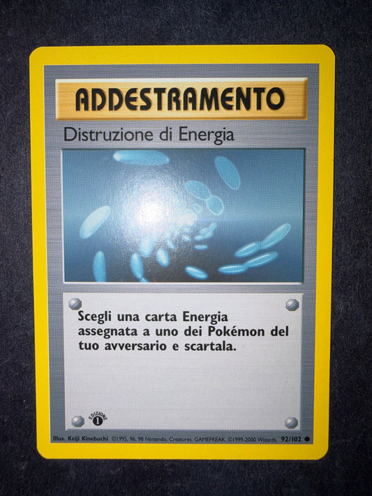 Distruzione di energia 92/102 1º edizione