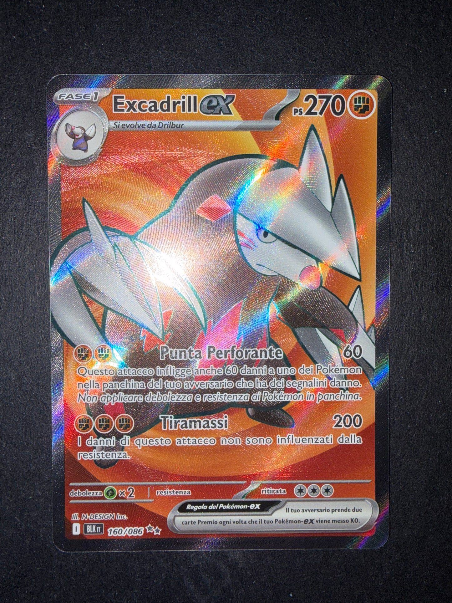 Excadrill ex(Full-Art | 160/086)