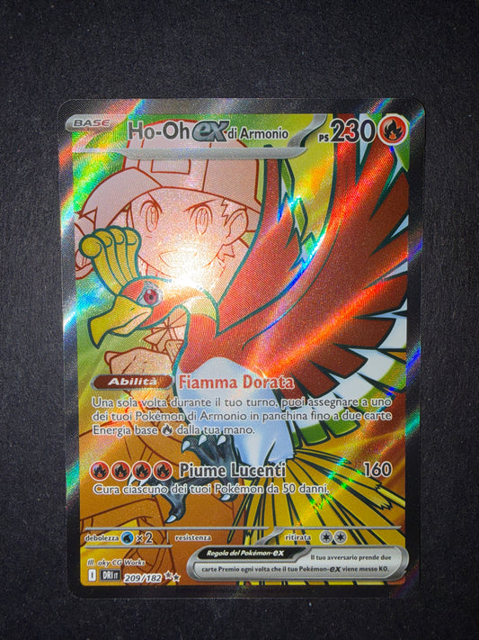 Ho-Oh di Armonio ex(Full-Art | 209/182)