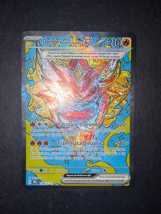 Ogerpon Maschera Focolare ex(Special Illustration Rare | 148/131)
