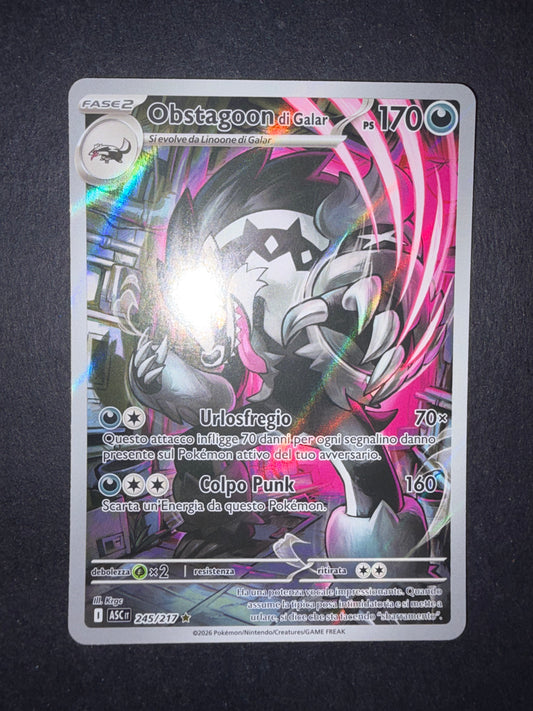 Obstagoon di Galar(Illustration Rare | 245/217)