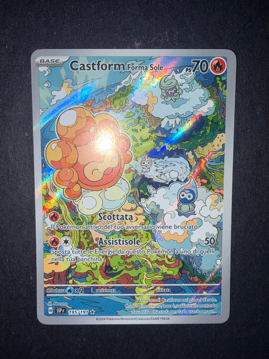 Castform Forma Sole(Illustration Rare | 195/191)