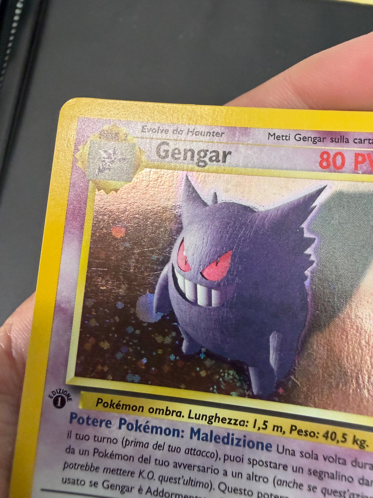 Gengar 5/62 Holo 1º edizione
