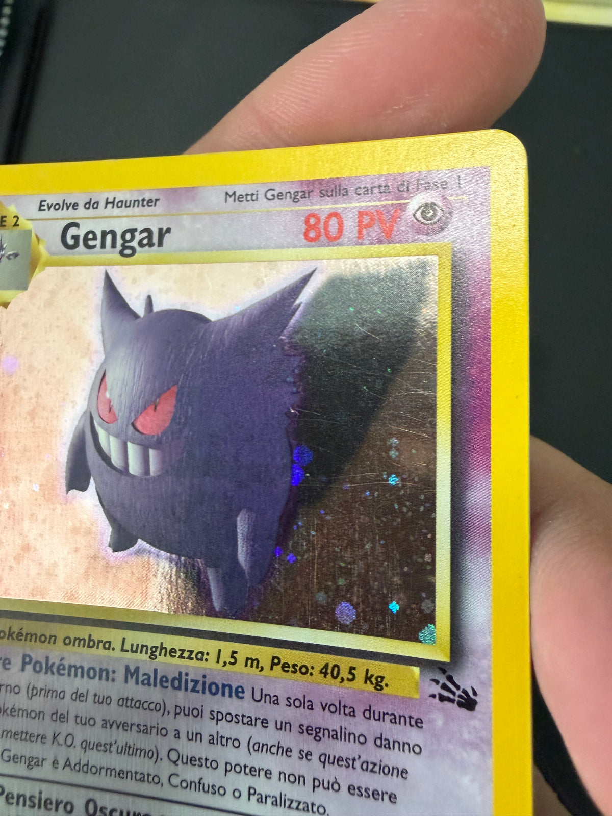 Gengar 5/62 Holo 1º edizione