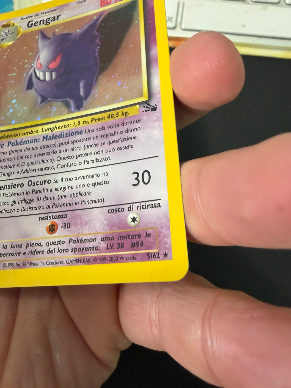 Gengar 5/62 Holo 1º edizione