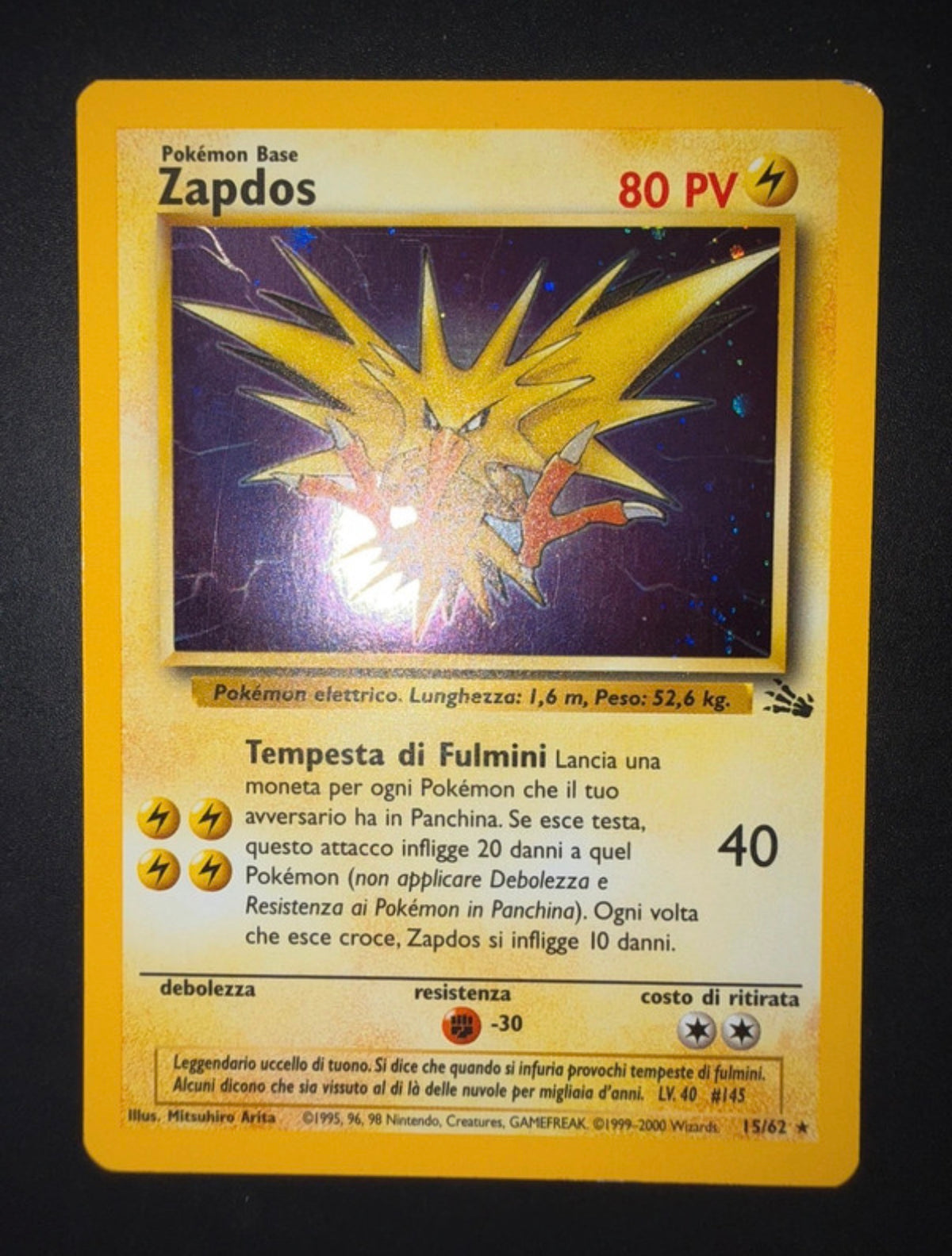 Lotto carte fossil Marco