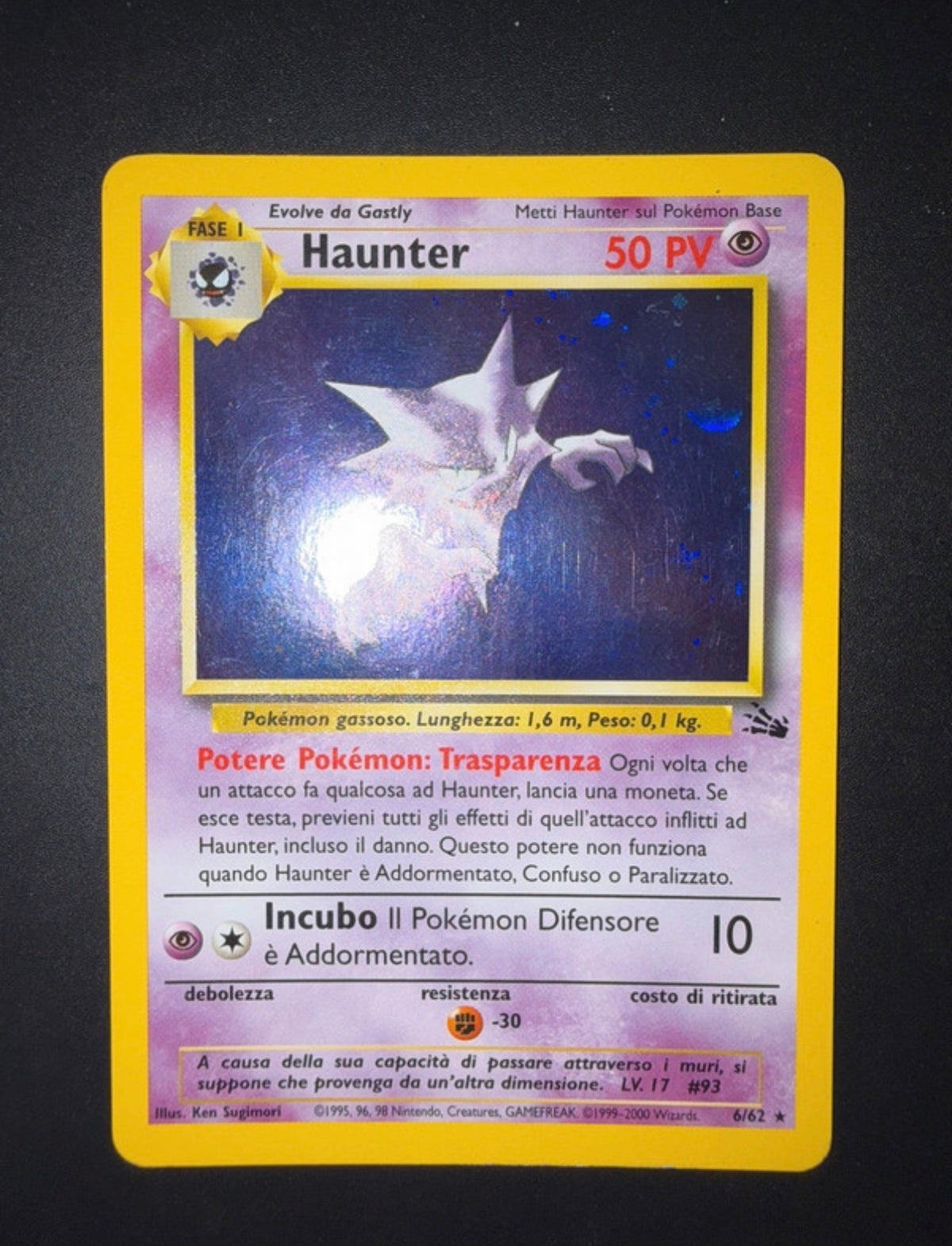 Lotto carte fossil Marco