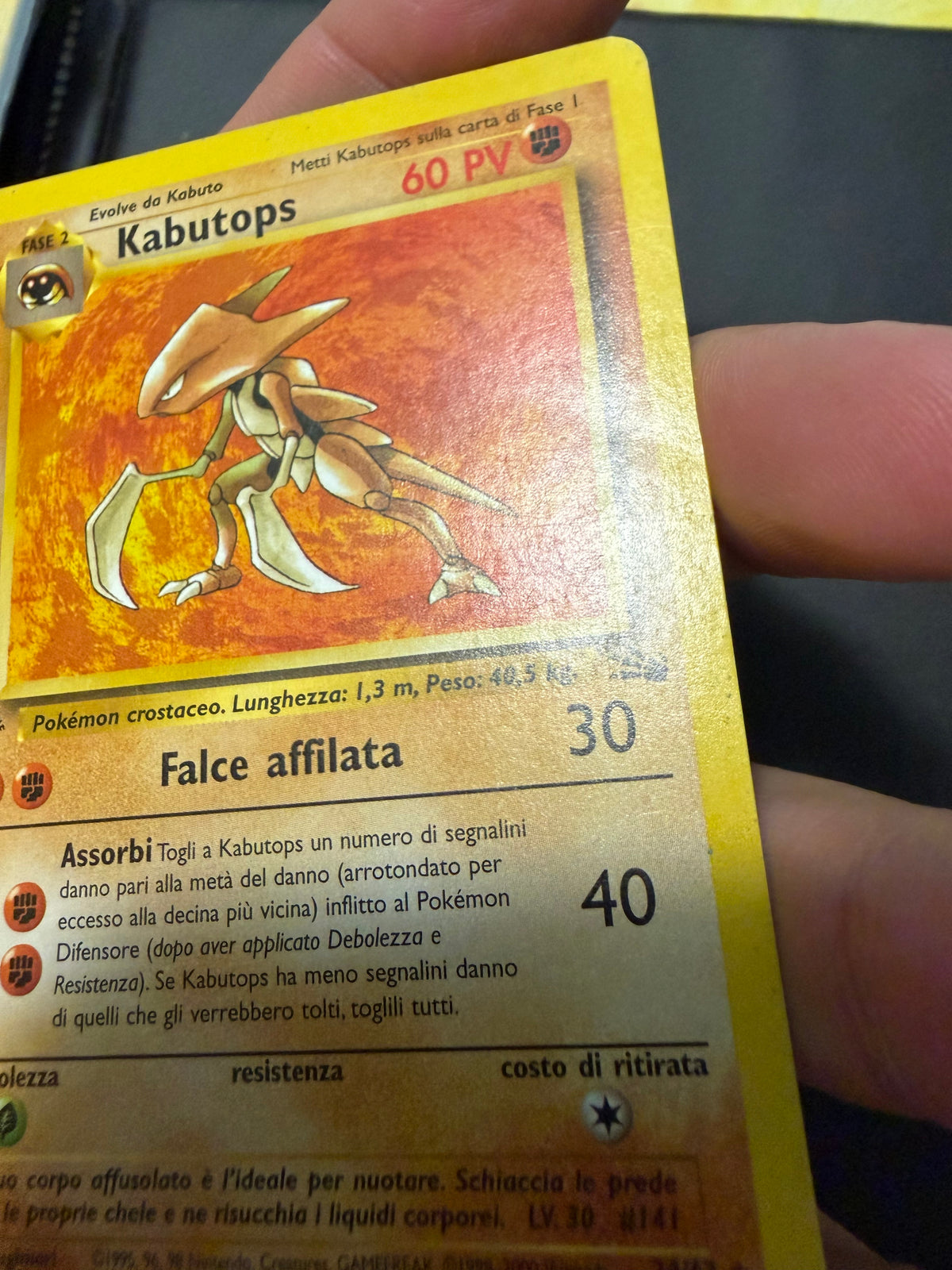 Kabutops 24/62 1º edizione