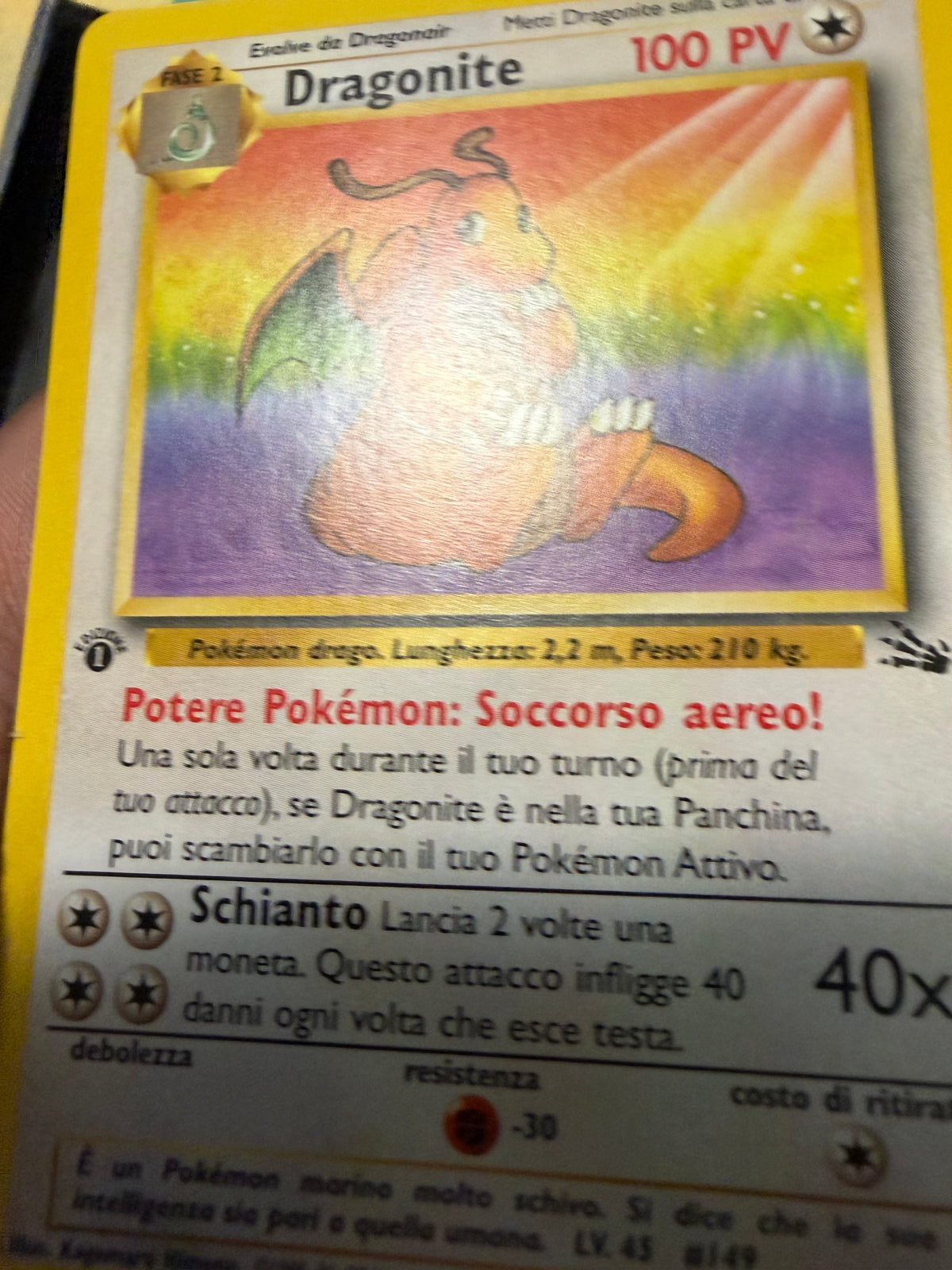 Dragonite 19/62 1º edizione