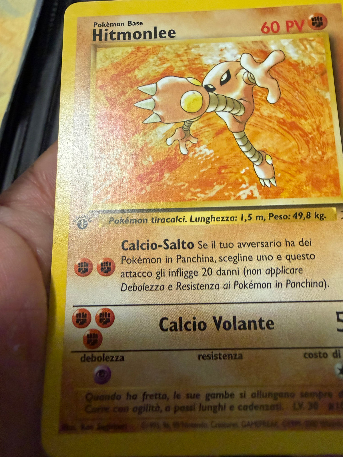 Hitmonlee 22/62 1º edizione