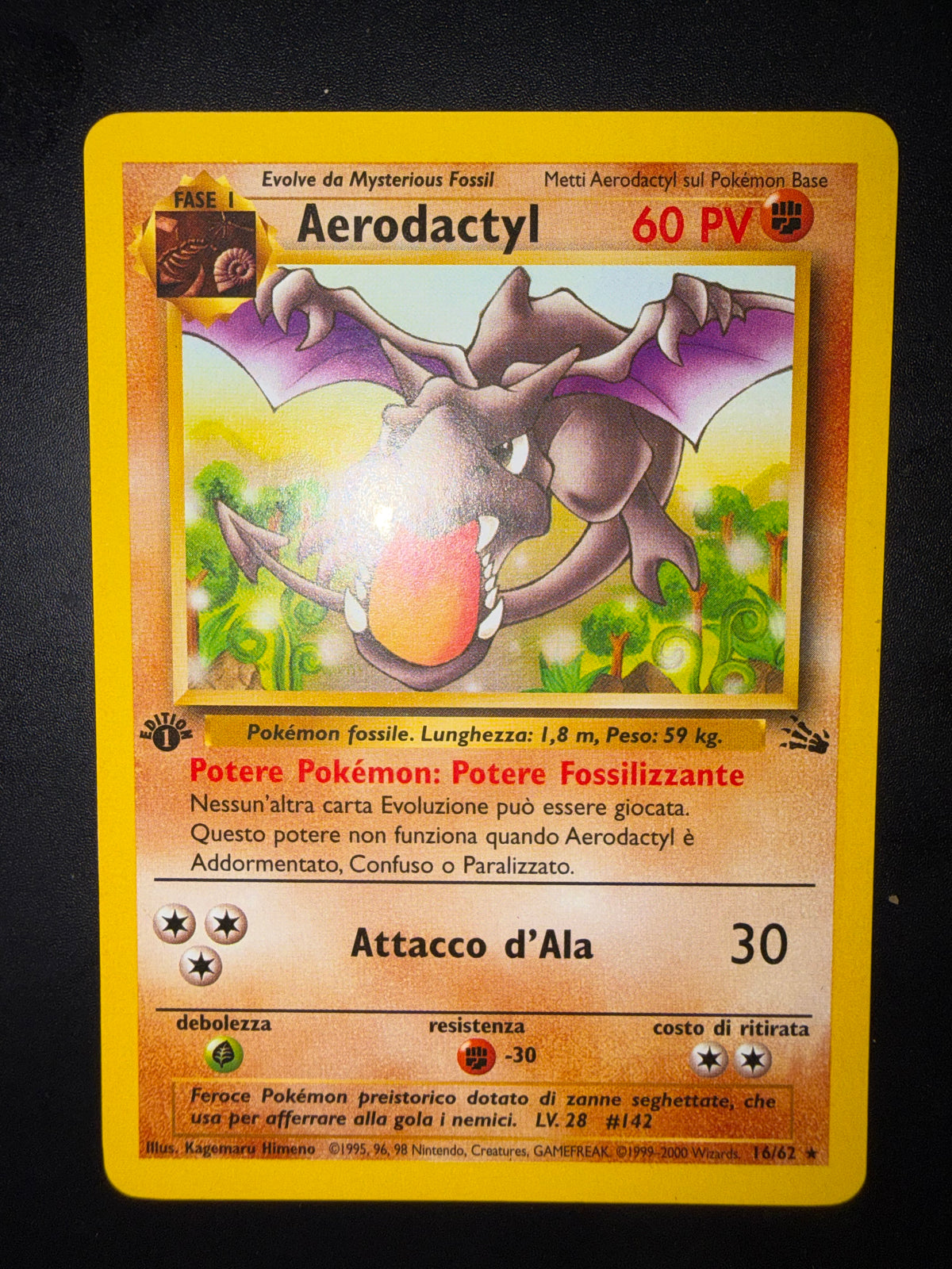 Aerodactyl 16/62 1º edizione