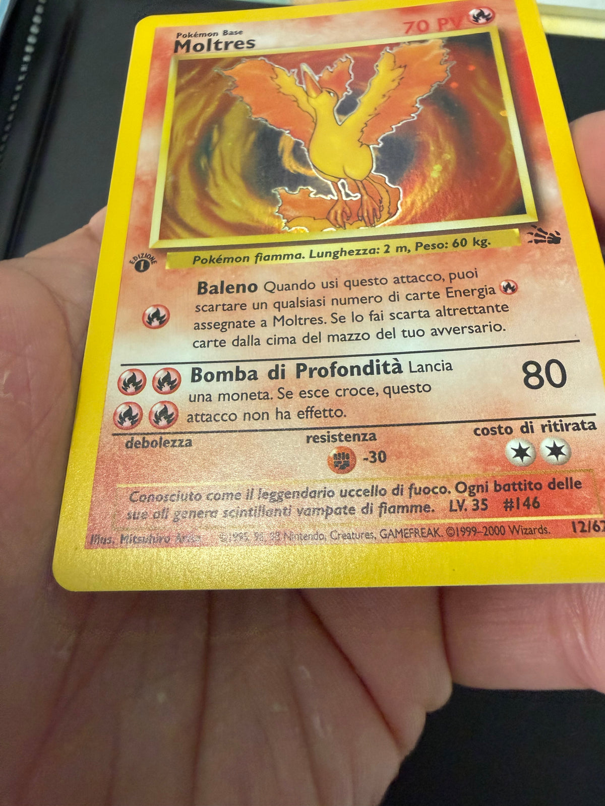 Moltres 12/62 1º edizione