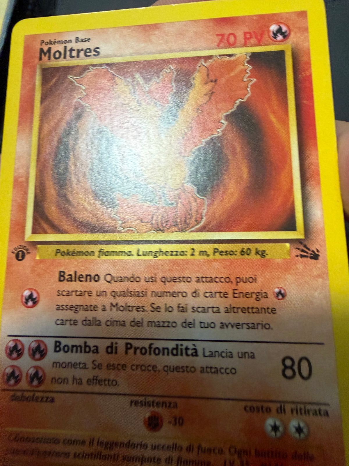 Moltres 27/62 1º edizione