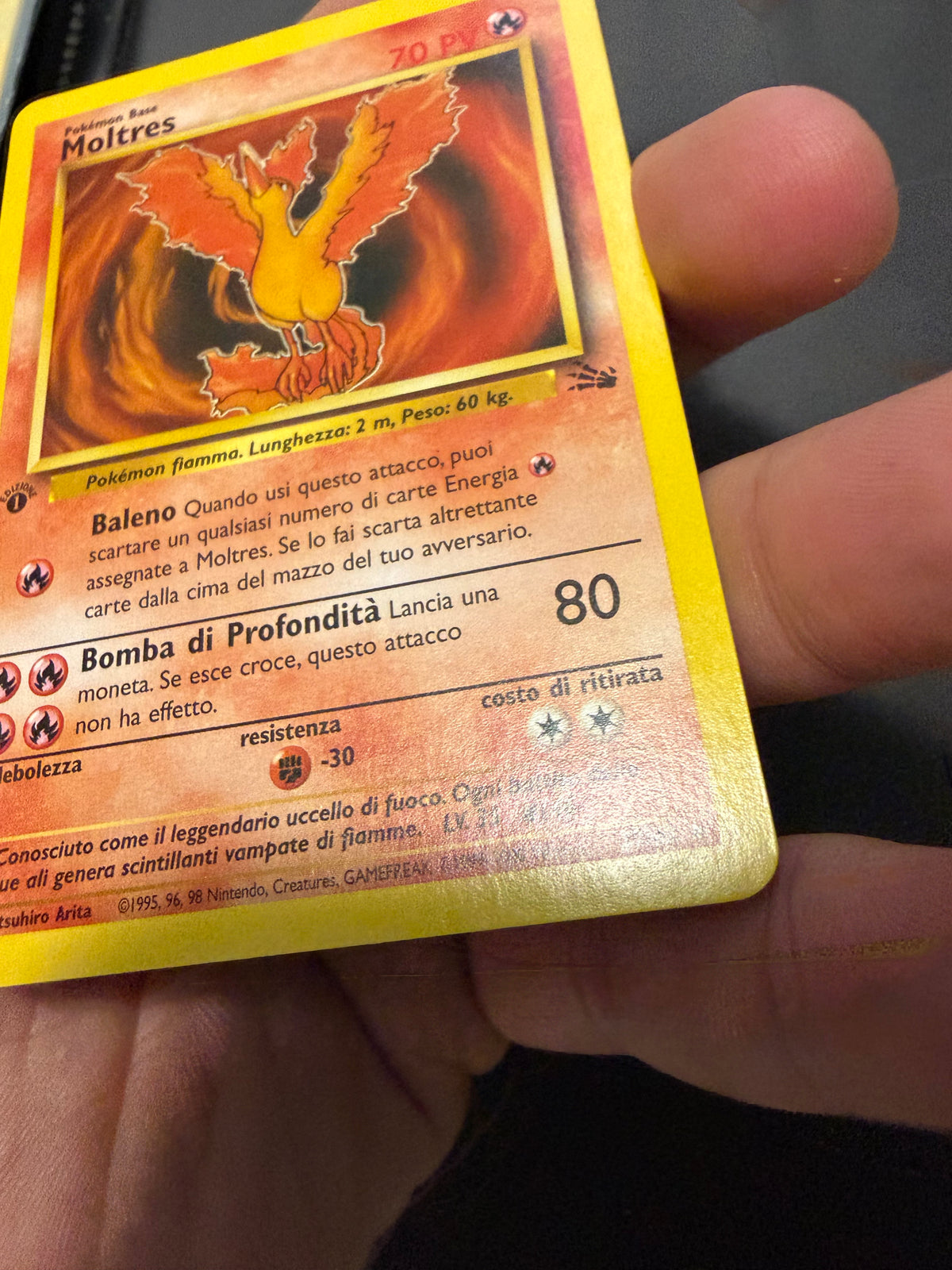 Moltres 27/62 1º edizione
