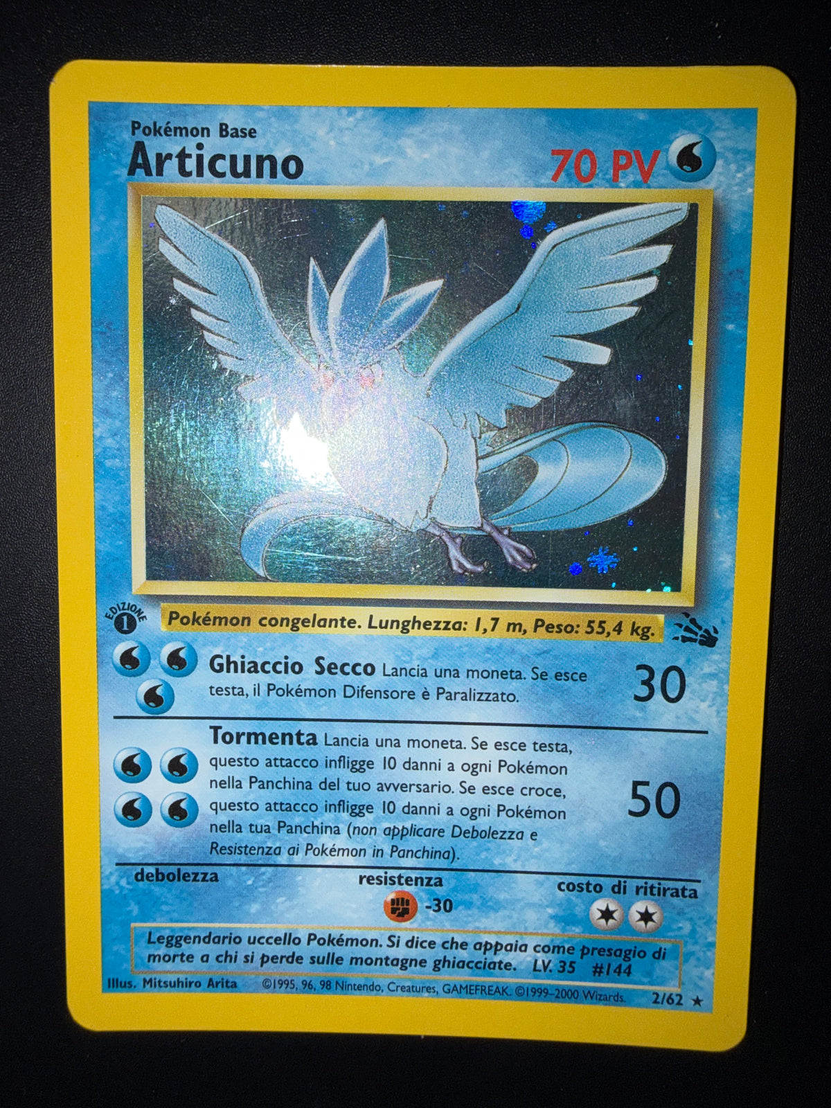 Articuno 2/62 1º edizione