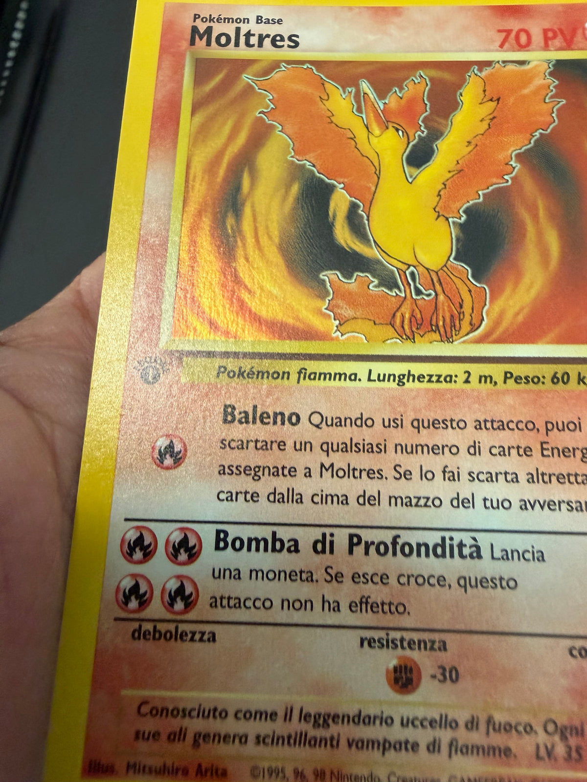 Moltres 12/62 1º edizione