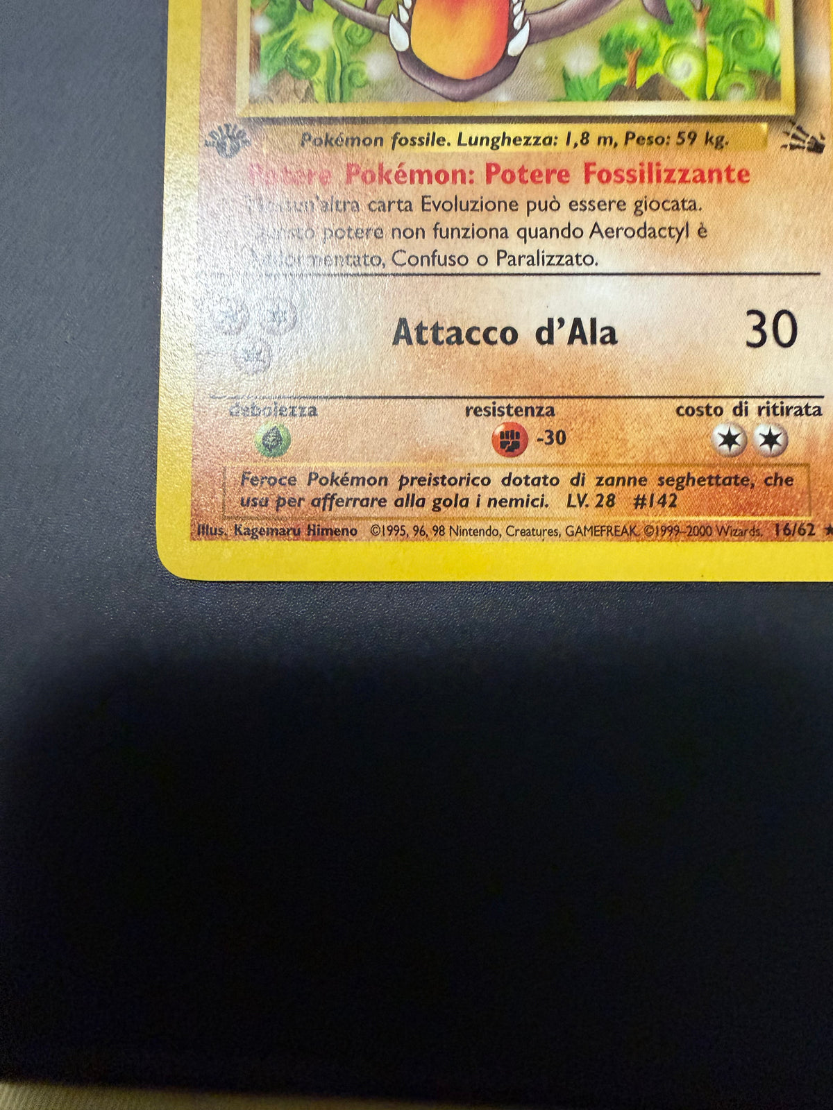 Aerodactyl 16/62 1º edizione