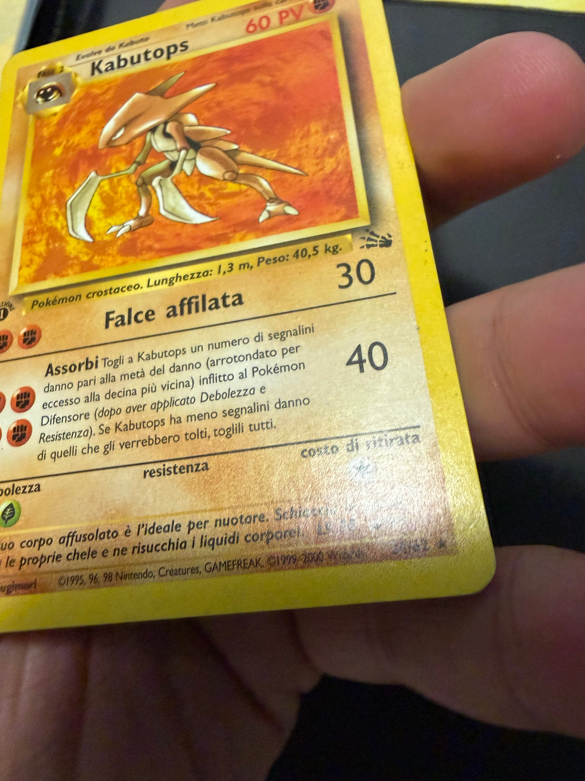 Kabutops 24/62 1º edizione