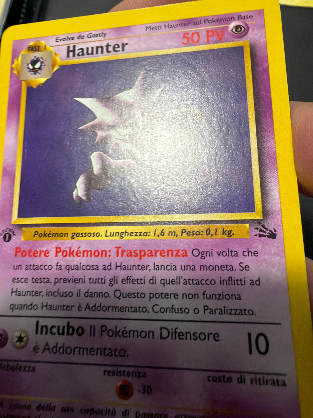 Haunter 21/62 1º edizione