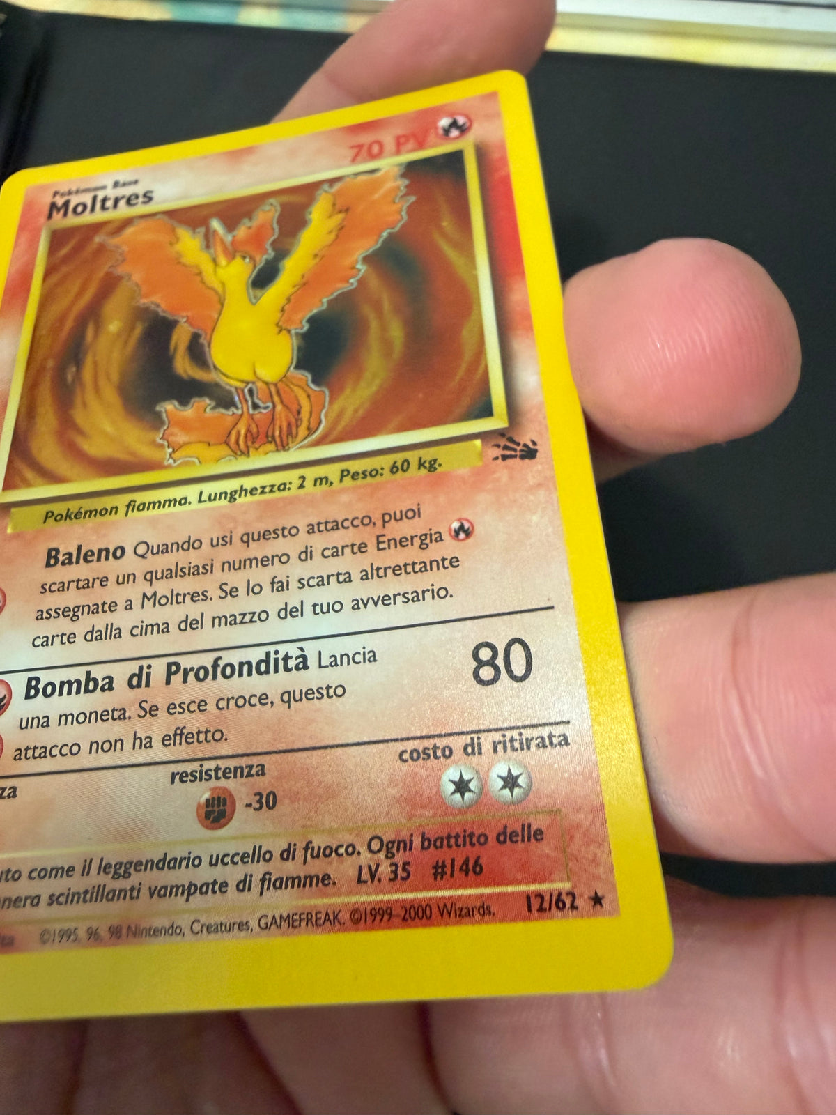 Moltres 12/62 1º edizione