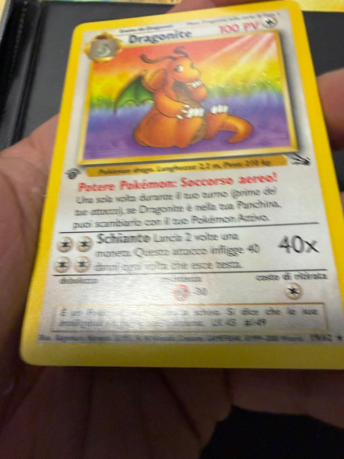 Dragonite 19/62 1º edizione